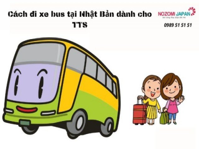 Cách sử dụng xe buýt tại Nhật mà thực tập sinh phải biết