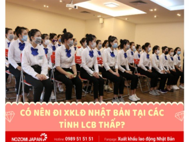 Có nên đi xuất khẩu lao động Nhật Bản tại các tính lương cơ bản thấp?