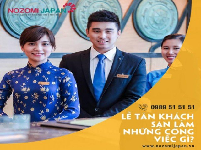 Lễ tân khách sạn ở Nhật làm những công việc gì