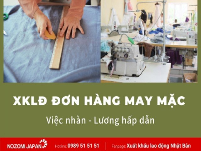 Ngành may mặc - Đơn hàng top đầu dành cho lao động nữ