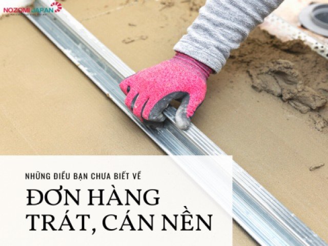 Những điều bạn chưa biết về đơn hàng trát, cán nền