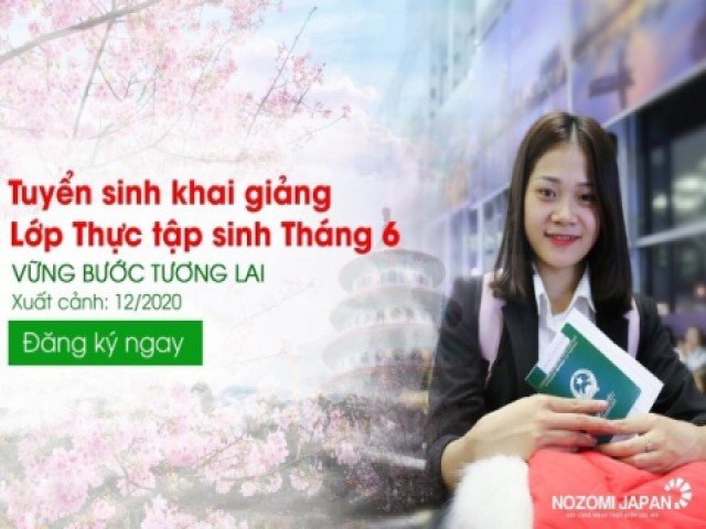 Nozomi Japan chiêu sinh thực tập sinh tháng 6/2020