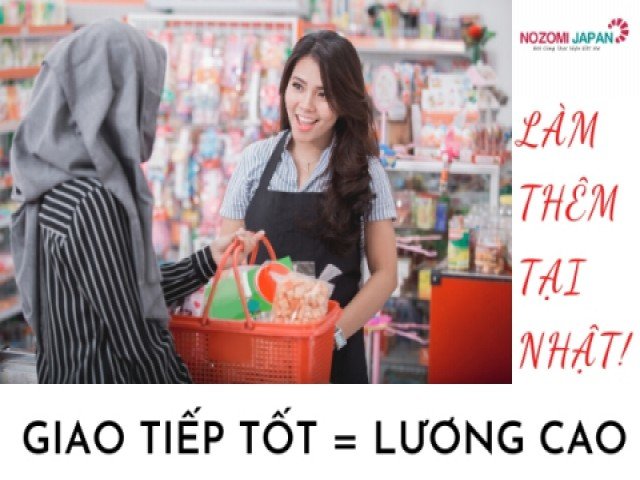 Phải biết các mẫu câu này mới được làm thêm tại Nhật Bản