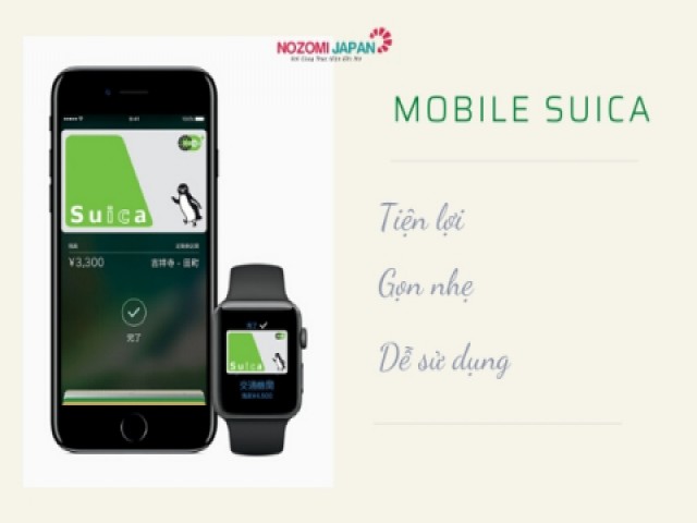 Tại sao người Nhật đua nhau sử dụng Mobile Suica?