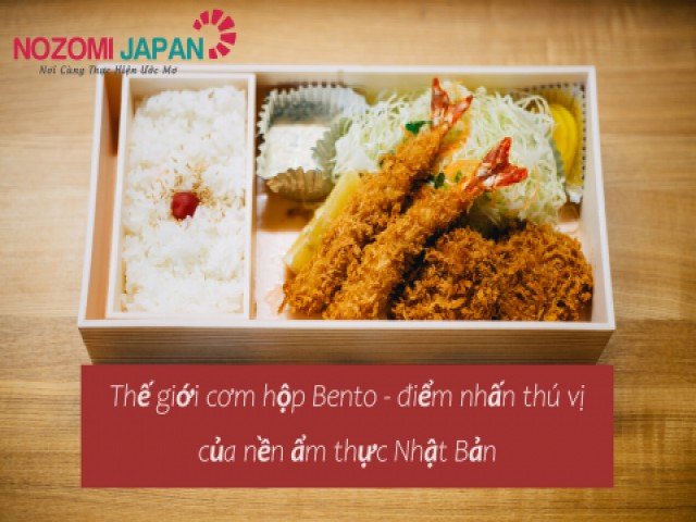 Thế giới cơm hộp Bento - điểm nhấn thú vị của nền ẩm thực Nhật Bản