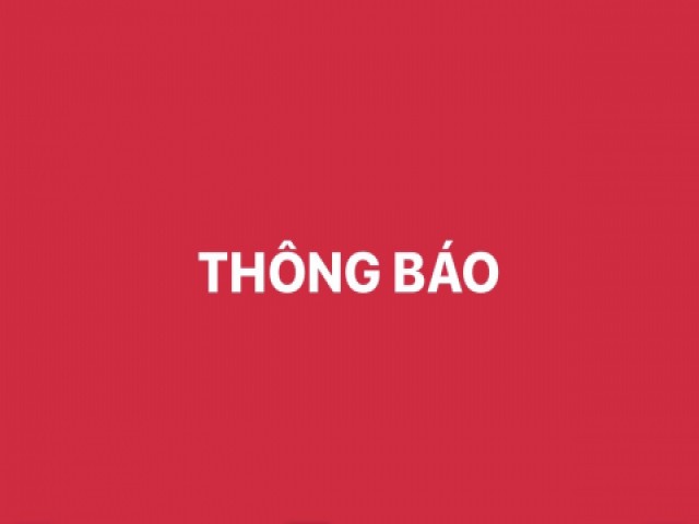 [THÔNG BÁO]  THÔNG TIN TUYỂN DỤNG THÁNG 5