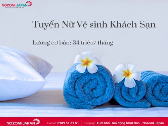 Thực tế công việc vệ sinh khách sạn tại Nhật Bản như thế nào?