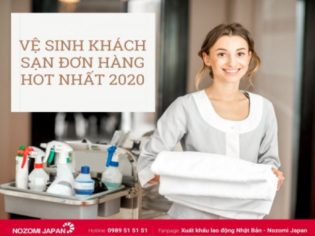 Vệ sinh khách sạn đơn hàng hot nhất 2020