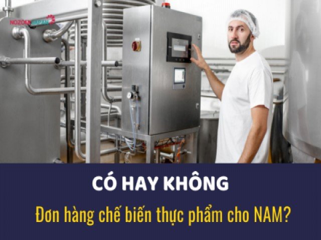 Có đơn hàng chế biến thực phẩm cho Nam không?